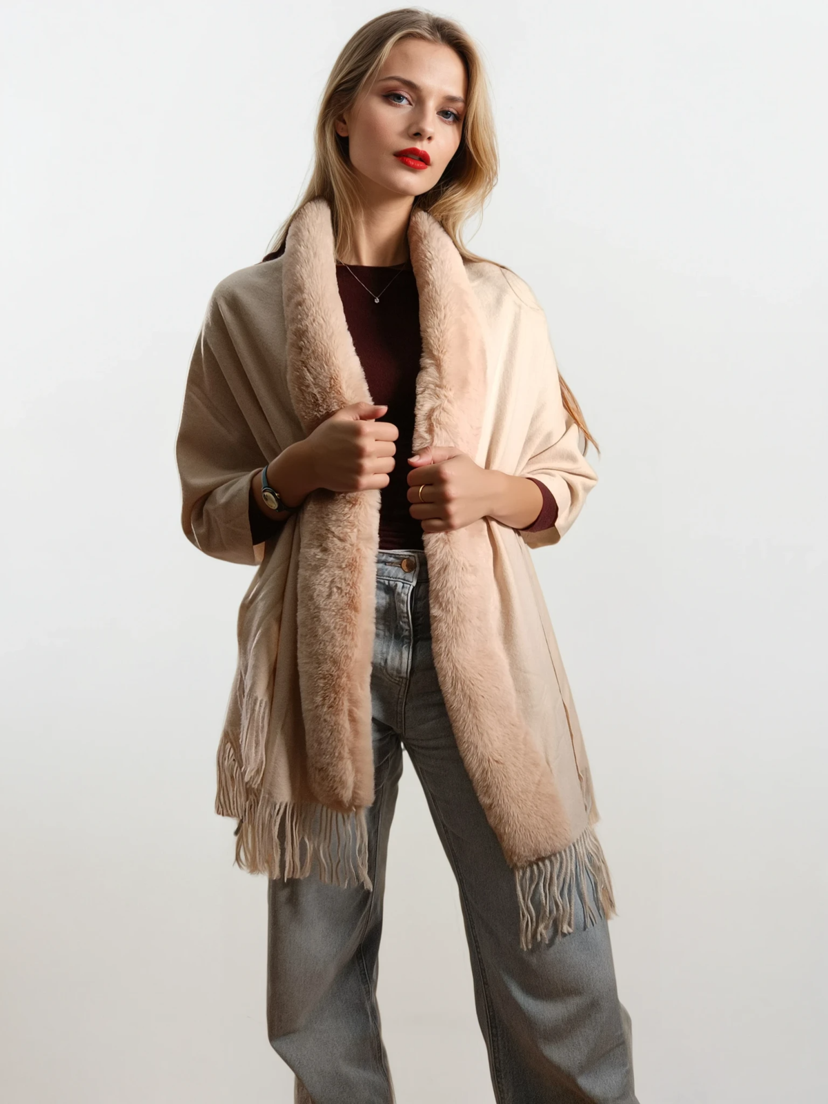 SCIARPA DONNA D817 Tellini S.r.l. Ingrosso Abbigliamento